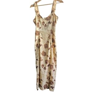 Floral Sleeveless Maxi Dress